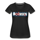 Moinsen - Frauen Premium Bio T-Shirt - Schwarz