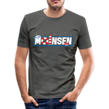 Moinsen - Männer Slim Fit T-Shirt - Graphite