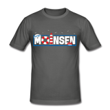 Moinsen - Männer Slim Fit T-Shirt - Graphite