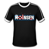 Moinsen - Männer Retro-T-Shirt - Schwarz/Weiß