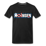 Moinsen - Männer Premium Bio T-Shirt - Schwarz