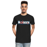 Moinsen - Männer Premium Bio T-Shirt - Schwarz