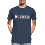 Moinsen - Männer Premium Bio T-Shirt - Navy