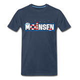 Moinsen - Männer Premium Bio T-Shirt - Navy