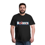 Moinsen Männer Premium T-Shirt - Schwarz