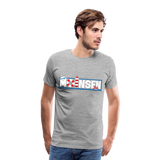 Moinsen Männer Premium T-Shirt - Grau meliert