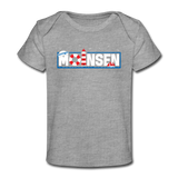 Moinsen - Baby Bio-T-Shirt - Grau meliert