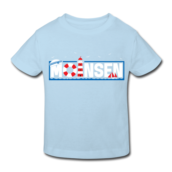 Moinsen - Kinder Bio-T-Shirt - Hellblau