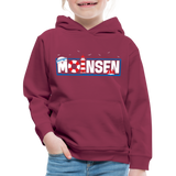 Moinsen - Kinder Premium Hoodie - Bordeaux