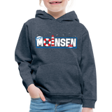 Moinsen - Kinder Premium Hoodie - Jeansblau