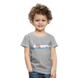 Moinsen - Kinder Premium T-Shirt - Grau meliert