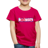 Moinsen - Kinder Premium T-Shirt - dunkles Pink