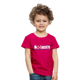 Moinsen - Kinder Premium T-Shirt - dunkles Pink