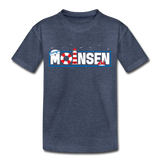 Moinsen - Kinder Premium T-Shirt - Blau meliert