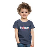 Moinsen - Kinder Premium T-Shirt - Blau meliert