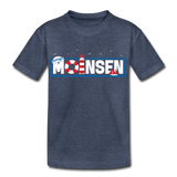 Moinsen - Teenager Premium T-Shirt - Blau meliert