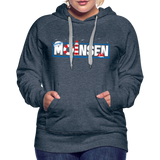 Moinsen - Frauen Premium Hoodie - Jeansblau