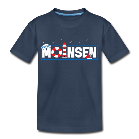 Moinsen - Teenager Premium Bio T-Shirt - Navy