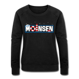 Moinsen - Frauen Bio-Sweatshirt von Stanley & Stella - Schwarz