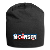 Moinsen - Jersey-Beanie - Schwarz