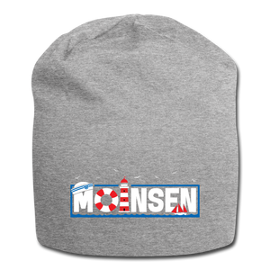 Moinsen - Jersey-Beanie - Grau meliert