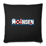 Moinsen - Sofakissen mit Füllung 44 x 44 cm - Schwarz