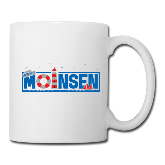 Moinsen - Tasse - Weiß