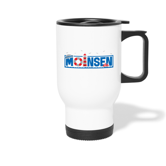 Moinsen - Travel Mug - Weiß