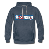 Moinsen - Men’s Premium Hoodie - Jeansblau