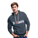 Moinsen - Men’s Premium Hoodie - Jeansblau