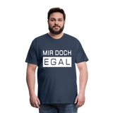 Mir Doch Egal - Männer Premium T-Shirt - Navy