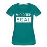 Mir Doch Egal - Frauen Premium T-Shirt - Divablau