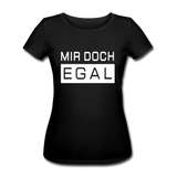 Mir Doch Egal - Frauen Bio-T-Shirt von Stanley & Stella - Schwarz