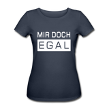 Mir Doch Egal - Frauen Bio-T-Shirt von Stanley & Stella - Navy