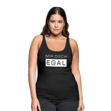 Mir Doch Egal - Frauen Premium Tank Top - Schwarz