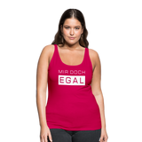 Mir Doch Egal - Frauen Premium Tank Top - dunkles Pink