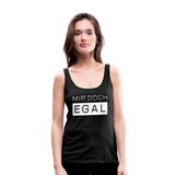 Mir Doch Egal - Frauen Premium Tank Top - Anthrazit