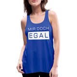 Mir Doch Egal - Federleichtes Frauen Tank Top - Royalblau