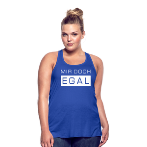 Mir Doch Egal - Federleichtes Frauen Tank Top - Royalblau