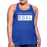 Mir Doch Egal - Federleichtes Frauen Tank Top - Royalblau