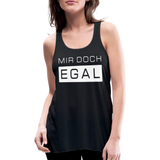 Mir Doch Egal - Federleichtes Frauen Tank Top - Schwarz