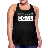 Mir Doch Egal - Federleichtes Frauen Tank Top - Schwarz