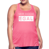 Mir Doch Egal - Federleichtes Frauen Tank Top - Neonpink