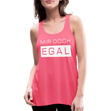 Mir Doch Egal - Federleichtes Frauen Tank Top - Neonpink