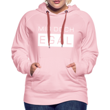 Mir Doch Egal - Frauen Premium Hoodie - Kristallrosa