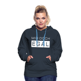 Mir Doch Egal - Frauen Premium Hoodie - Navy