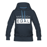 Mir Doch Egal - Frauen Premium Hoodie - Navy