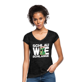 Schlau wie Schlange - Frauen Vintage T-Shirt - Anthrazit