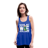 Schlau wie Schlange - Federleichtes Frauen Tank Top - Royalblau