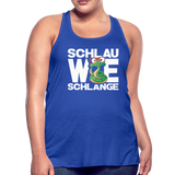 Schlau wie Schlange - Federleichtes Frauen Tank Top - Royalblau